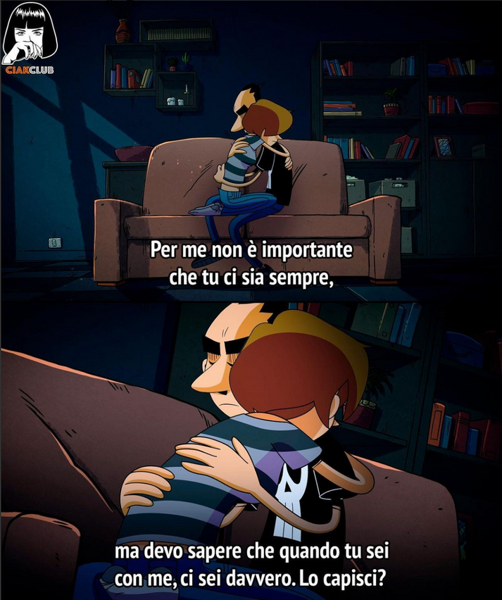 Fumetto abbracciati